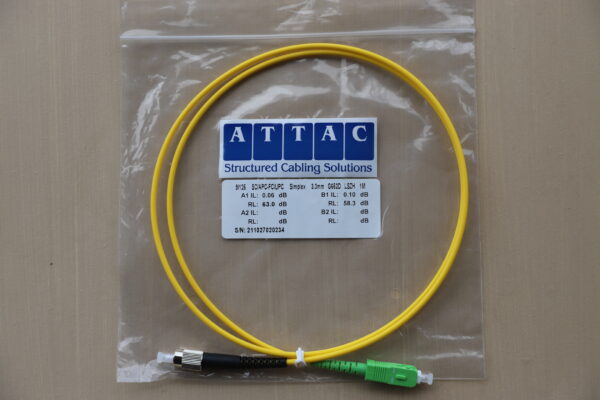 1M SC/APC-FC SX SM PATCHLEAD