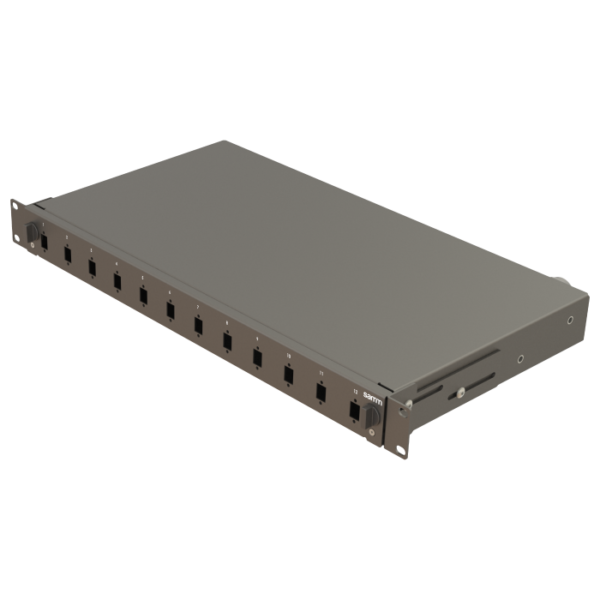 ATTAC 12 PORT PATCH PANEL SLIDING TYPE