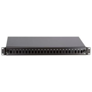 24 PORT LC BLACK PATCHPANEL