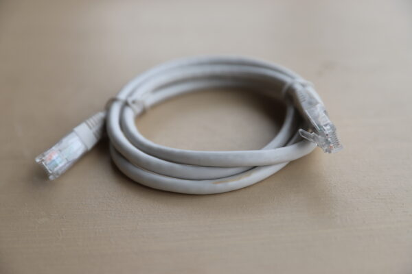 1M CAT5E GREY PATCHLEAD - Image 2