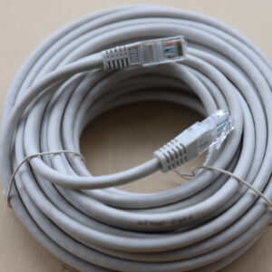 Attac 10 Metre CAT6 Grey Patch Lead – Fluke-Tested Ethernet Cable