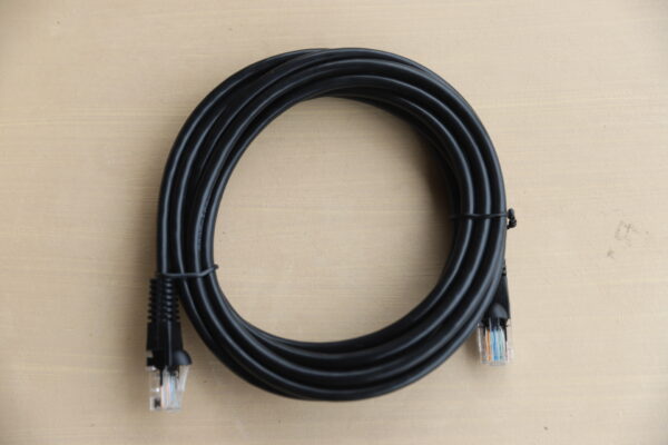 3M CAT6 BLACK PATCHLEAD