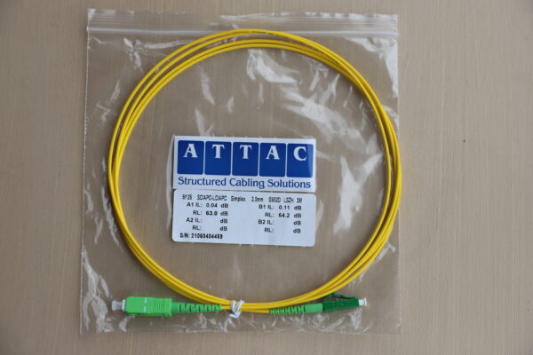 2M LC/APC-SC/APC SX SM PATCHLEAD - Image 2