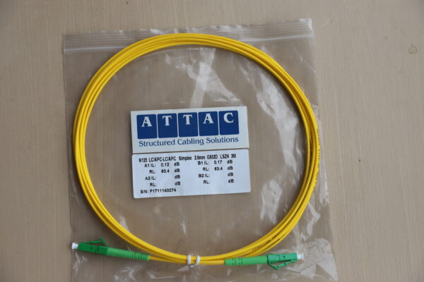 3M LC/APC SX SM PATCHLEAD