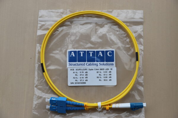 3M LC-SC DX SM PATCHLEAD