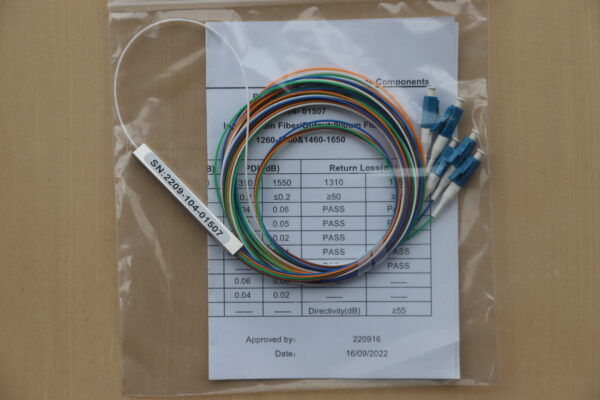 PLC SPLITTER 1:4 CONNECTORISED LC/UPC AT - Image 2