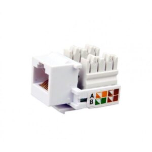 CAT6 Keystone Jack for Gigabit Ethernet UTP Installations