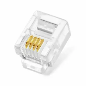 rj11 connector for telephone and ADSL modem connections