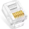 rj12 connector for telephone and PBX applications