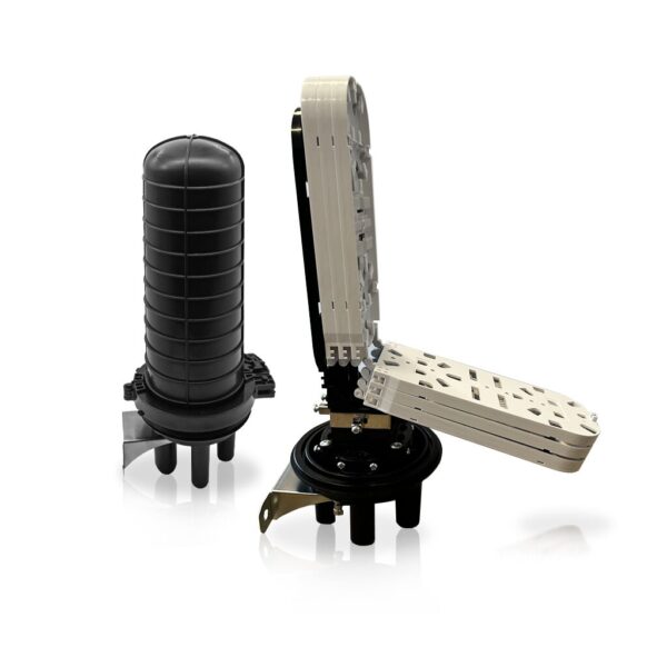144 Core Dome Joint – Mechanical Fibre Enclosure with 6 Inlets - Image 4