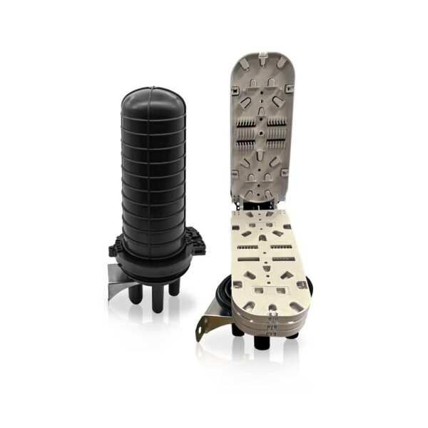 144 Core Dome Joint – Mechanical Fibre Enclosure with 6 Inlets - Image 3